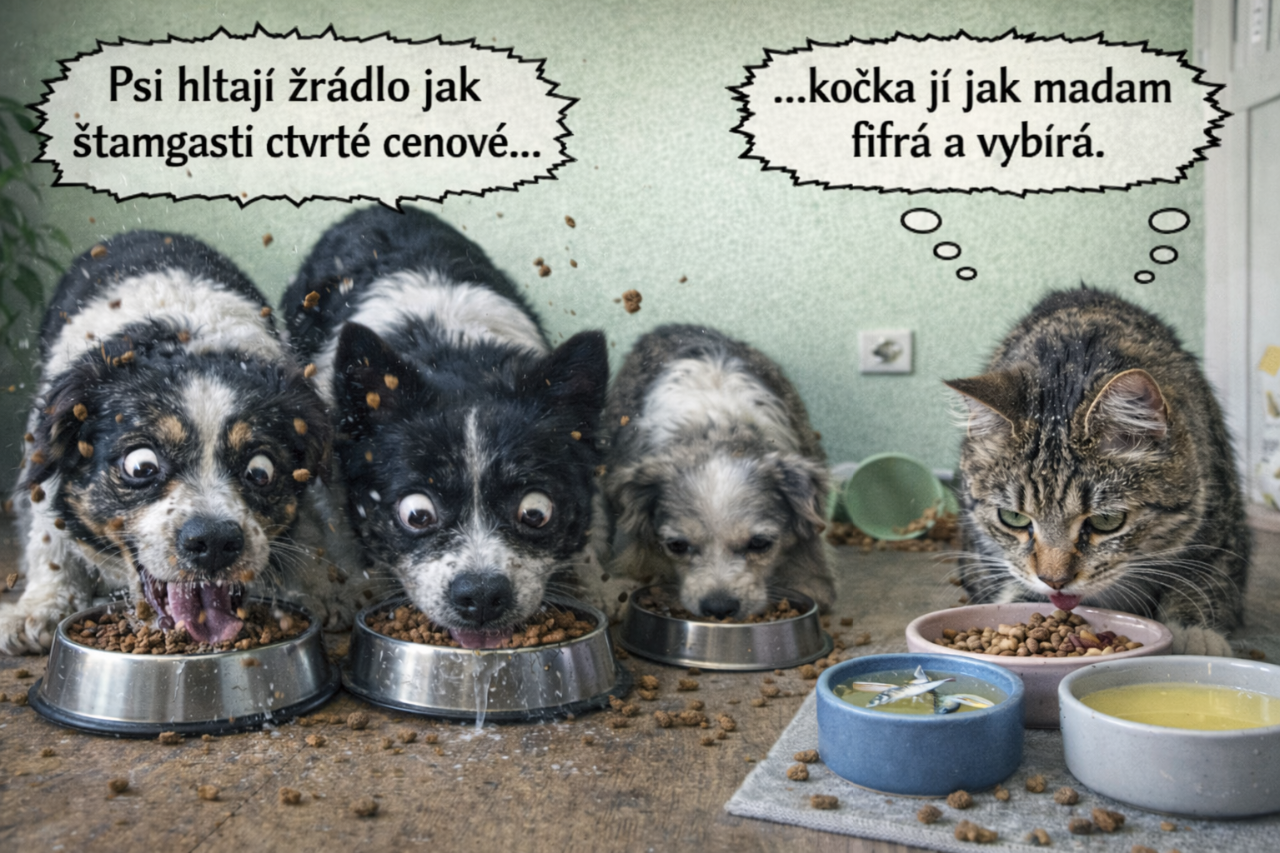 VYSAVAČ VERSUS GURMÁN: DVA SVĚTY U JEDNÉ MISKY